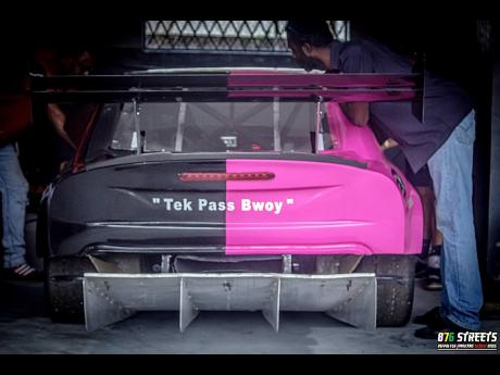 The message on the back of Sara Misir’s race car says it all.