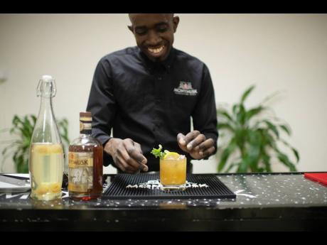 Luke carries us behind the bar as he makes his reserved new fashion mix with a smile.