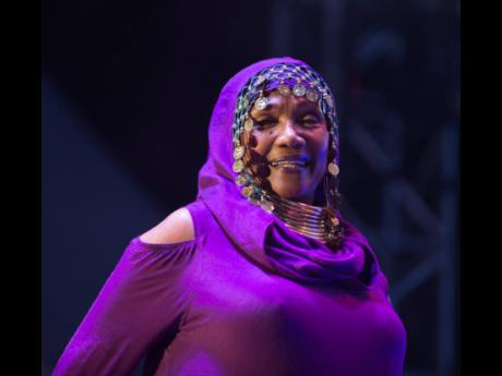 Marcia Griffiths was painted as the live-wire who is loving, kind, straight-to-the-point.