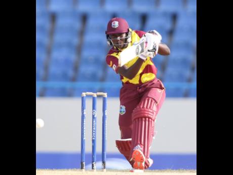 Stafanie Taylor ... scored 50 in West Indies' 131.