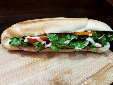 It doesn’t get any better than this turkey sub sandwich.