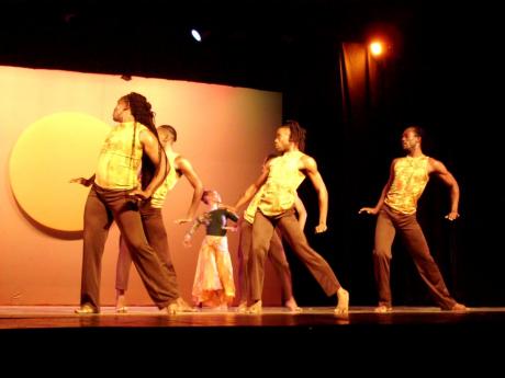 The Company in a dance by Rex Nettleford.