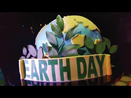 Earth Day cake 2021.