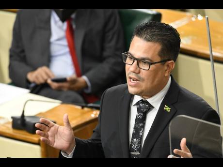 Matthew Samuda, acting leader of government business in the Senate.