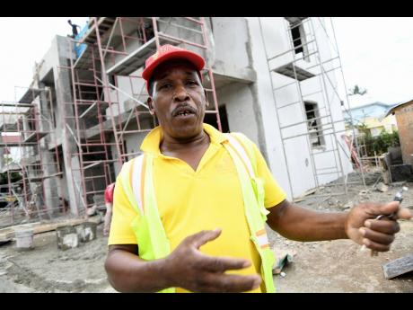 Robert Williams, a foreman, has called for trainers to hit construction sites to assess and certify workers on spot. 