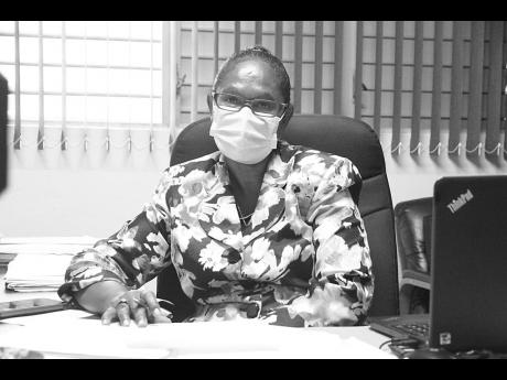 Eugena Clarke-James, acting CEO of May Pen Hospital
