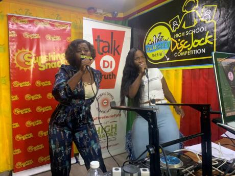 Dancehall diva Pamputtae and Minister Taneisha Shaw make a guest appearance inside studio.