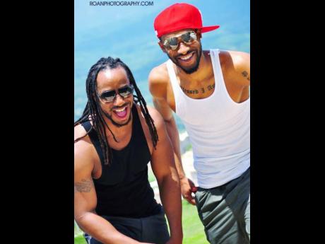 Brothers Isat (left) and Zzambo Buchannan have collaborated on the track, ‘Puts it Down’.
