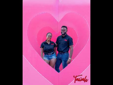 Meet the owners of Tawah Catering Sevices Limited, Sade Dunbar and Akeen Matthews.