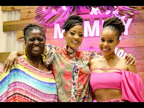 From left: Clinical psychologist Dr Kai Morgan, founder of Young Mummy Diaries Tamiann Young and health and wellness coach Kamila McDonald.