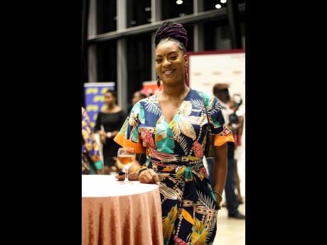 Owner of Cosmic Wombman Ramona Riley brought with her, positive energy and could be seen empowering every woman as she mingled at the event.