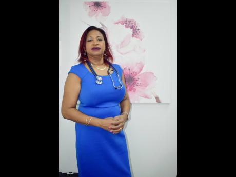 Meet Dr Andrea Gardner Carey, a consultant obstetrician-gynaecologist, with offices at ProSurgiCare Services Limited, in the second floor at Fontana Waterloo at 12 West Kings House Road, as well as at 8-9 Fernleigh Avenue, shop 12, in May Pen, Clarendon. 