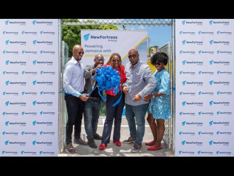 “Finally! A court to call our own,” is what residents in Catherine Hall are saying after the ribbon cutting to their newly-refurbished multi-purpose court was done by New Fortress Energy (NFE), the St James Municipal Corporation and the Catherine Hall 
