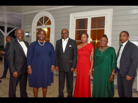 From left: Senator Aubyn Hill, Minister of Industry, Investment and Commerce, Clare Akamanzi, chief executive office and Cabinet member, Rwanda, Edmund Bartlett, Minister of Tourism, Marlene Malahoo Forte, minister of Legal & Constitutional Affairs, Honour