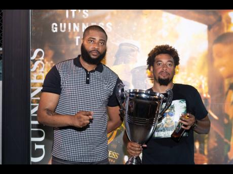 Above: World Clash Champions Chris Dymond and DJ Lank of Code Red celebrated in fine style with their trophy. 