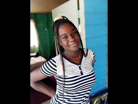 Green Island High School student Shevanae Besley who drowned last Friday in Lucea.