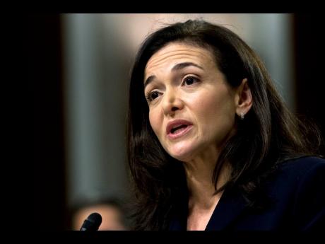 
In this September 5, 2018 file photo, Facebook COO Sheryl Sandberg testifies before the Senate Intelligence Committee hearing on Capitol Hill in Washington.