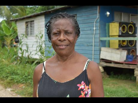 Grace Campbell-Hall said residents of Three Miles River has grown used to the perennial flooding problem in the Westmoreland community.