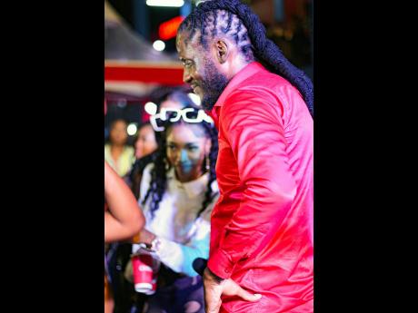 The dancehall star is in his element as he performs at the Campari ‘Respect the Bitter’ launch last Saturday. 