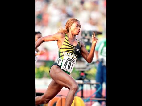 Athletics - Sixth World Championship - Athens 1997 - Women’s 200m Semi-Final

NEED CAPTION