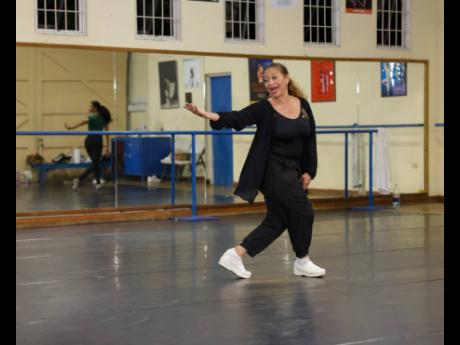 With numerous original works under her belt, Allen shows dancers a step in the well-received choreography.