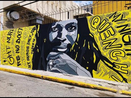 With a desire to leave her mark on the walls of Jamaica, Simone Williams received the opportunity of a lifetime to paint a mural of reggae pioneer, Gregory Isaacs, on Mark Lane, downtown Kingston. It was a dream come true for the local artist, who was hono