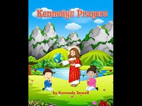 
Front cover of little Kennedy’s prayer book.