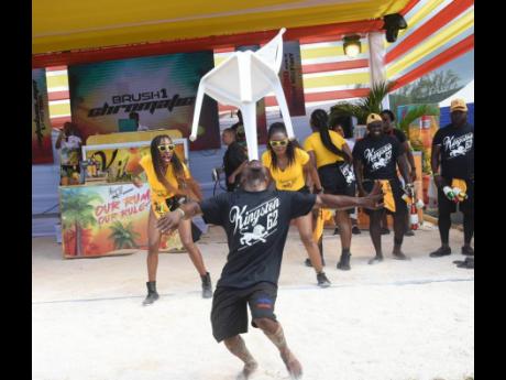 Kingston 62 brought out the stunts for the fourth staging of Jamaica Rum Festival. 