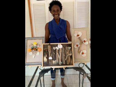 Meet the artist behind Shellingsxx, Caleen Diedrick, showing off her unique creations