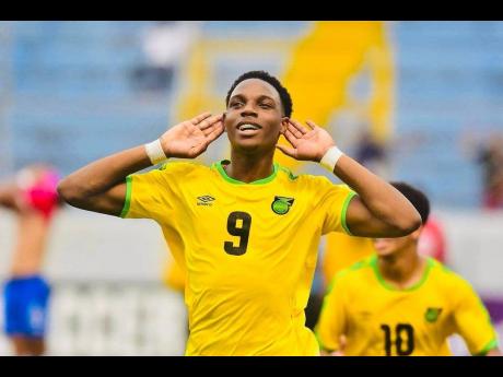 Jamaica U20 striker, Jahmari Clarke.