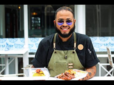 Chef Haleem Card learned to cook finer foods before authentic Jamaican foods, and he takes the formal training and mixes it with the fun characteristics of local culture to create edible works of art. 