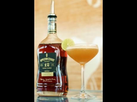 The Honey Soother is made with one ounce honey, one ounce lime juice and one and a half ounce Appleton Estate 12 year old Rare Casks.