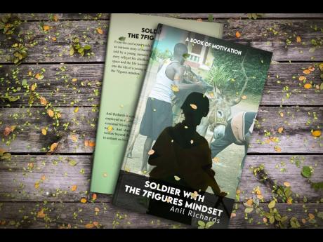 Soldier with the 7figures mindset book cover.