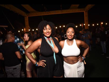 It was twice as nice with twin sisters Jheanell and Jhanine Jackson at Bello B Birthday Bash.
