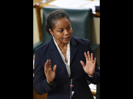 Marlene Malahoo Forte, minister of legal and constitutional affairs.