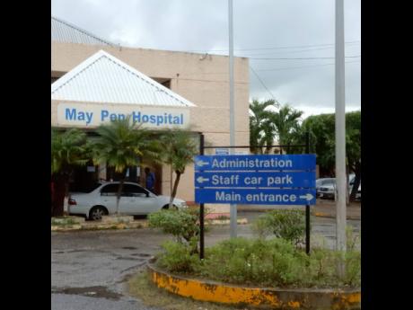 The May Pen Hospital in Clarendon.
