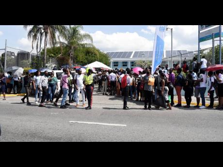 
Hundreds of persons turned up at the HEART College of Beauty Services on Hope Road in Half-Way Tree, St Andrew, late last month seeking to land one of 10,000 cruise shipping jobs.
