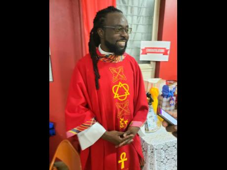 Bertram Gayle, the first dreadlocked Anglican male priest in the Anglican Church in Jamaica.