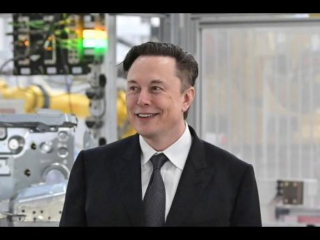 Tesla CEO 
Elon Musk.