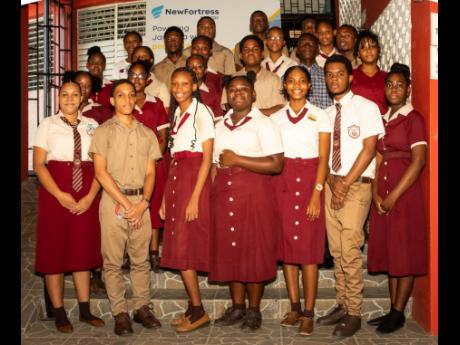 Thirty top-performing Herbert Morrison Technical High School students were given bursaries, tablets, financial aid, vouchers and school supplies for the 2022-2023 academic year, thanks to the New Fortress Energy (NFE) Foundation. NFE also donated four lapt