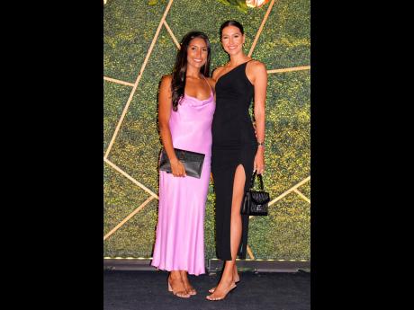 Gal pals Lauren McClure (left) and Kerrie Baylis made the evening a girls night out.