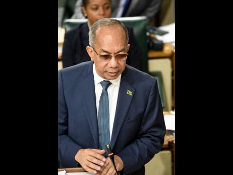 National Security Minister Dr Horace Chang