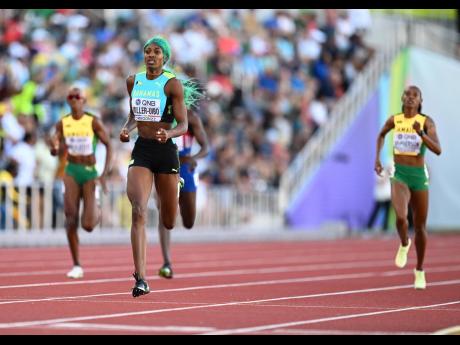 
Shaunae Miller-Uibo of the Bahamas competing in the women’s 400-metre finals on Day Eight of the World Athletics Championships at Hayward Field in Eugene, Oregon on Friday.