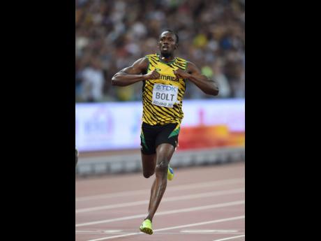 Sprint 
great Usain Bolt dominated the world of sports.