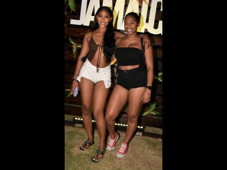 There is no fête without Chey Swaby (left) and Marlene Konate.