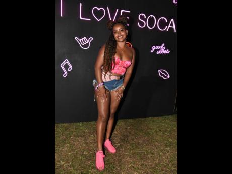 There are two things that Jaz Burgos loves – soca and the colour pink. 