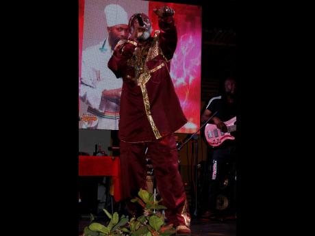 Capleton urged everyone to put their ‘lion paws’ in the air and turn up the symbolic fire to ignite positive energy in the space. 