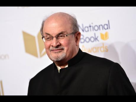 FILE – Salman Rushdie attends the 68th National Book Awards Ceremony and Benefit Dinner on November 15, 2017, in New York.  Rushdie was  attacked while giving a lecture in western New York. 