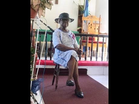 Elana Nisbett, the 89-year-old retired assistant superintendent of police who perished in a Hanover house fire on Monday. 