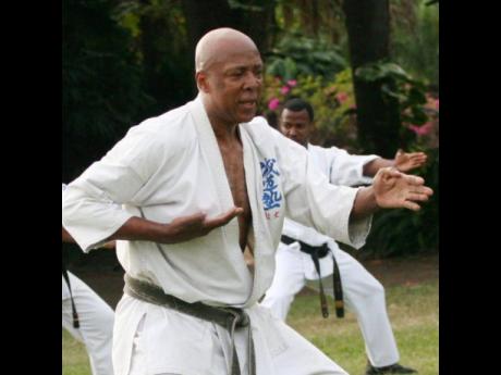 Tony Robinson ... Jamaica Karate Federation president.